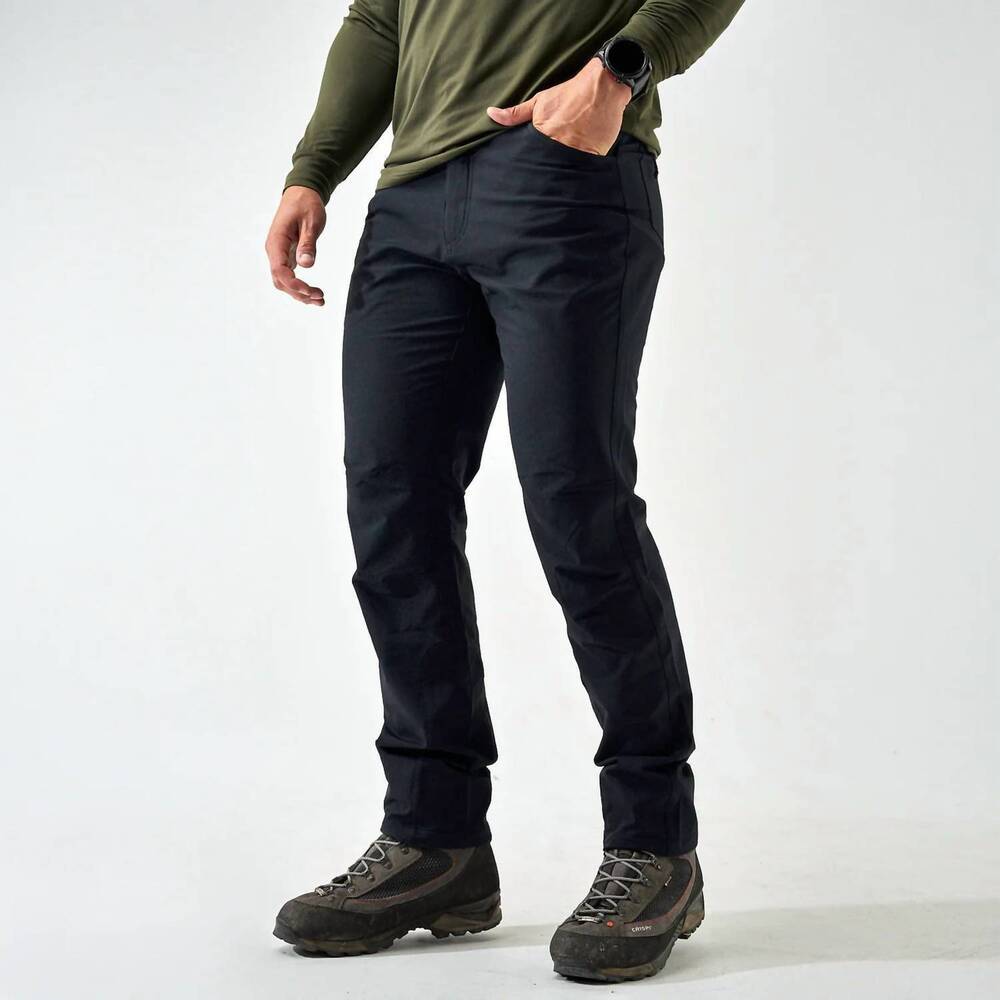 NEW BURLEBO men's challenger pants in black